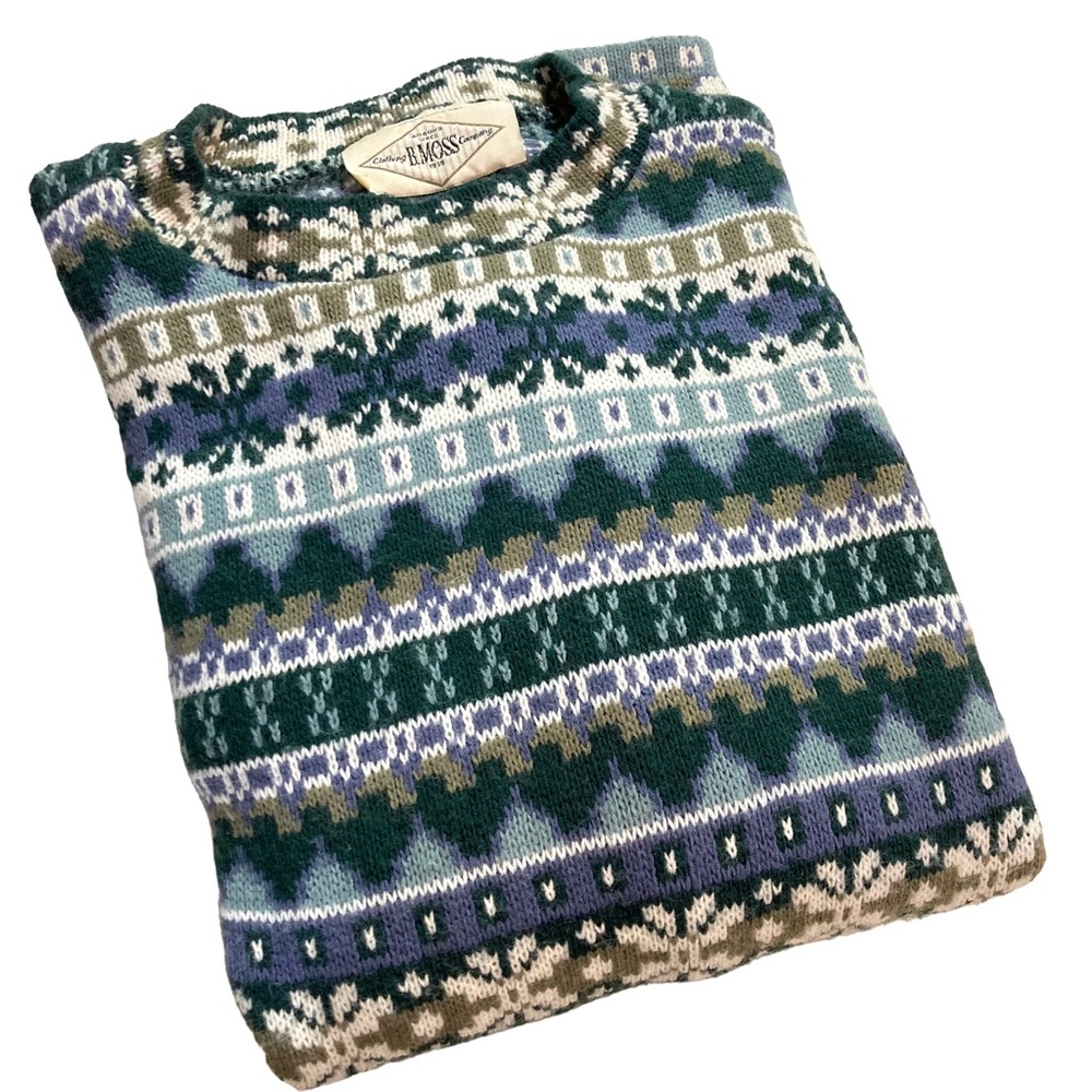 B. Moss Sweater XL
